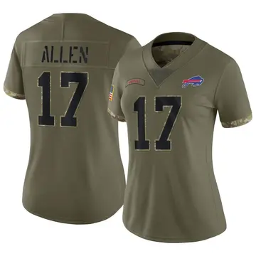 Red Youth Josh Allen Buffalo Bills Legend Color Rush Jersey - Buffalo Store