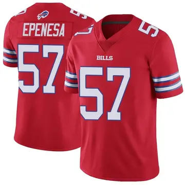 Buffalo Bills A.j. Epenesa Red Color Rush Legend Jersey - Bluefink