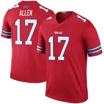 Josh Allen Jersey Blue Red Bills Two Tone Vapor Untouchable Limited 2021 Men